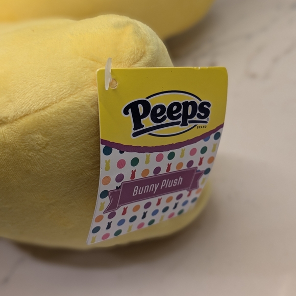 Peep Squishy Bunny NWT 16x8inches - Yellow - Picture 4 of 6